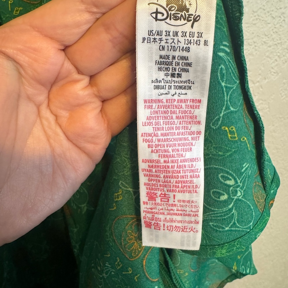 The Dress Shop Disney Parks Orange Bird Dress Sz 3X - Picture 8 of 9